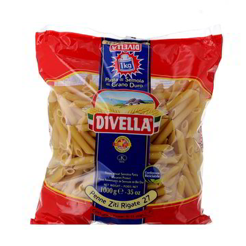 Divella pasta penne rigate, 1 kg